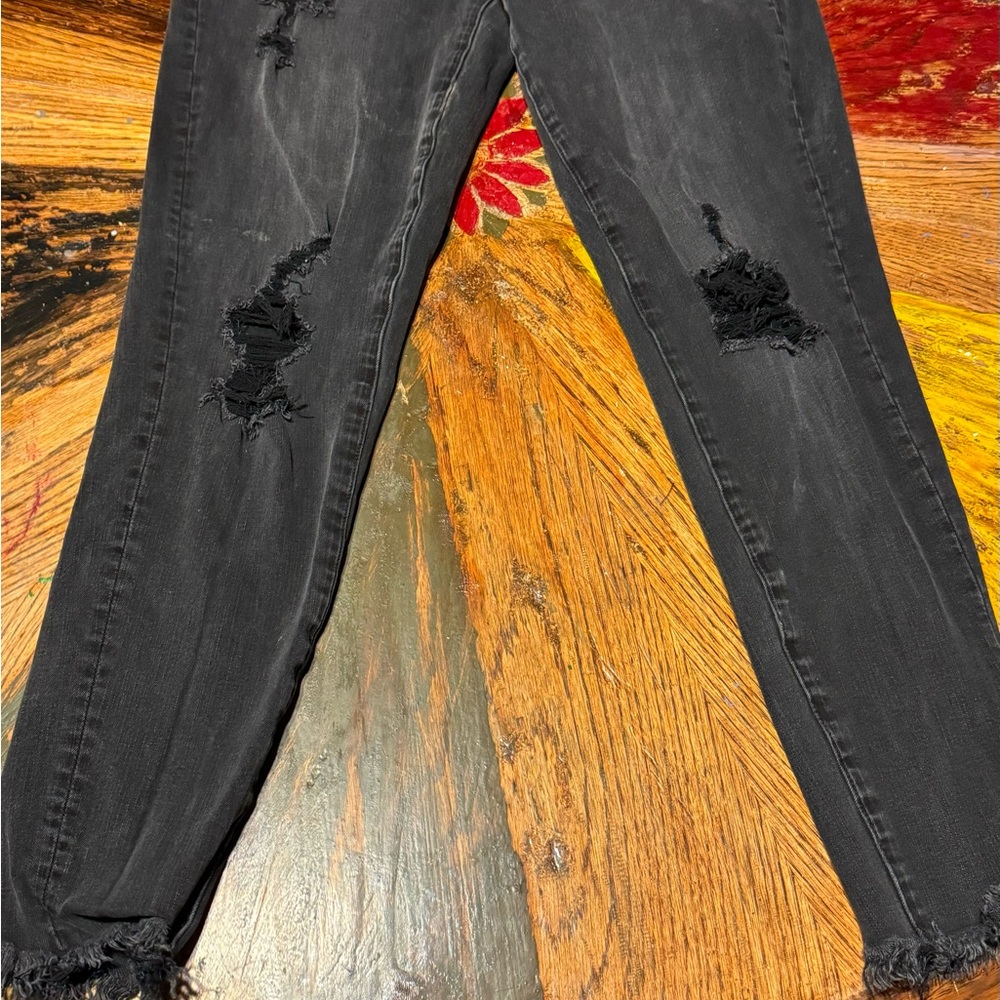 black size 8 American Eagle girls jeans